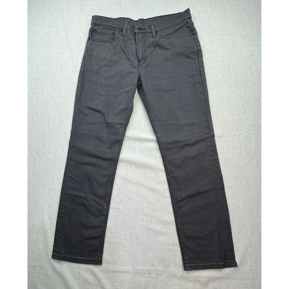 Levi's 511 Slim Fit Jeans Men 34x30 Charcoal Gray Denim Streetwear Casual Grunge